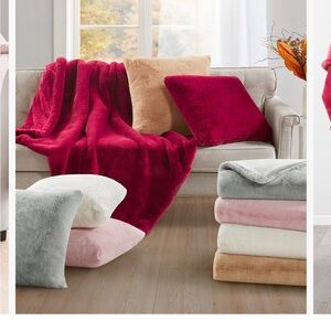 Charter Club
Plush Faux Fur Throw, 50" x 60",